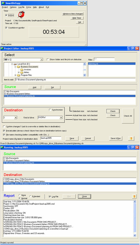 SmartDirCopy Screenshot